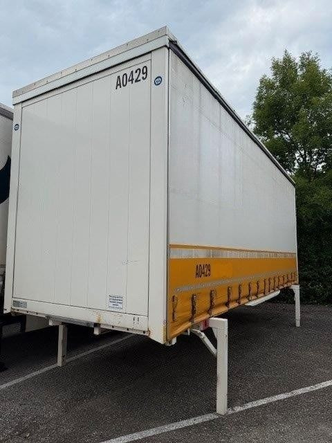 Krone 2 x WB 7,82 Jumbo, Hubdach, Edscha + Anh. Tandem - حاوية قابلة للتبديل ستارة جانبية: صورة 2 Krone 2 x WB 7,82 Jumbo, Hubdach, Edscha + Anh. Tandem - حاوية قابلة للتبديل ستارة جانبية: صورة 2
