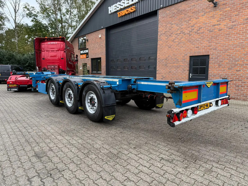 Broshuis 3UCC-39/45 2x20/30/40/45 FT Multi Liftas SAF Schijfremmen - نصف مقطورة لنقل الحاويات: صورة 3 Broshuis 3UCC-39/45 2x20/30/40/45 FT Multi Liftas SAF Schijfremmen - نصف مقطورة لنقل الحاويات: صورة 3