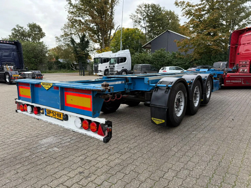 Broshuis 3UCC-39/45 2x20/30/40/45 FT Multi Liftas SAF Schijfremmen - نصف مقطورة لنقل الحاويات: صورة 4 Broshuis 3UCC-39/45 2x20/30/40/45 FT Multi Liftas SAF Schijfremmen - نصف مقطورة لنقل الحاويات: صورة 4