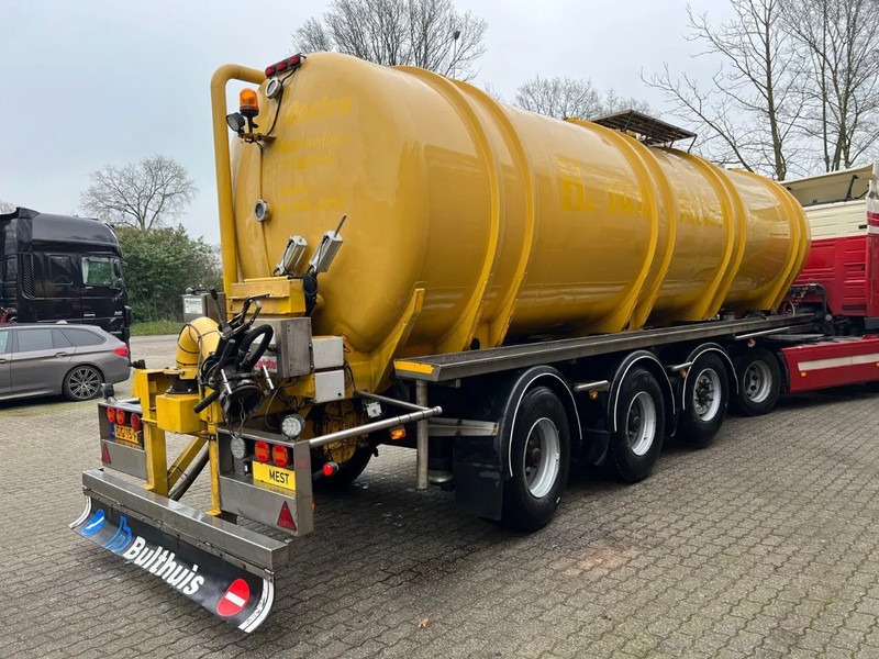 Burg 36m3 Mestoplegger Geijkte weging Bemonstering 2x stuuras - نصف مقطورة صهريج: صورة 3 Burg 36m3 Mestoplegger Geijkte weging Bemonstering 2x stuuras - نصف مقطورة صهريج: صورة 3