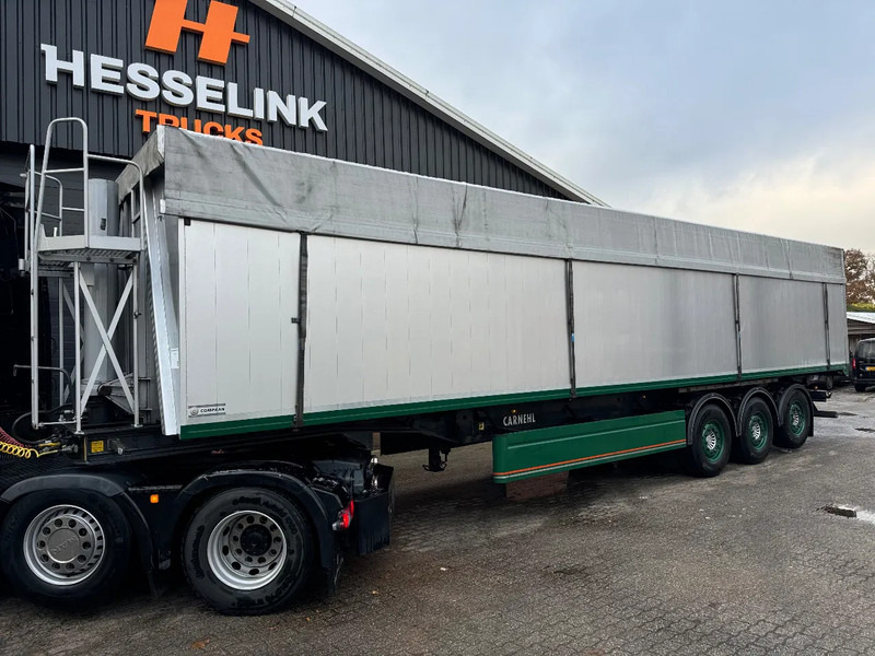 Carnehl 65m3 Vol alu kipper SAF Schijfremmen Liftas Top conditie - قلابة نصف مقطورة نصف مقطورة قلابة: صورة 1 Carnehl 65m3 Vol alu kipper SAF Schijfremmen Liftas Top conditie - قلابة نصف مقطورة نصف مقطورة قلابة: صورة 1
