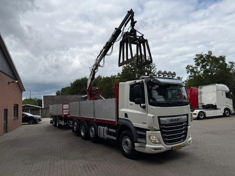 DAF CF 480 8X2 KENNIS K16R3 Kraan Combi 234.610KM + PACTON - شاحنات مسطحة, شاحنة كرين: صورة 3 DAF CF 480 8X2 KENNIS K16R3 Kraan Combi 234.610KM + PACTON - شاحنات مسطحة, شاحنة كرين: صورة 3