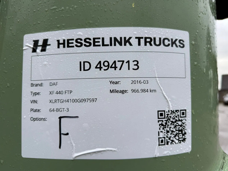 وحدة جر DAF XF 440 6X2 FTP Space Cab Standairco NL Truck: صورة 19 وحدة جر DAF XF 440 6X2 FTP Space Cab Standairco NL Truck: صورة 19