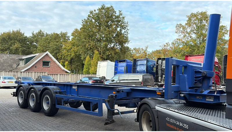 Hendricks 20ft container Kippchassis 24V hydraulic Self support! - نصف مقطورة لنقل الحاويات: صورة 3 Hendricks 20ft container Kippchassis 24V hydraulic Self support! - نصف مقطورة لنقل الحاويات: صورة 3