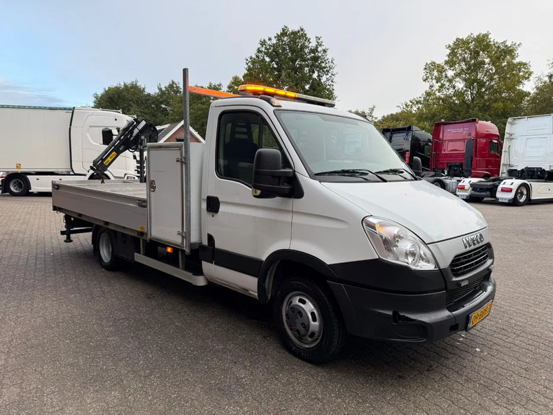 Iveco 50c14 Erdgas/CNG Hiab kran/crane Pritsche - شاحنة مفتوحة: صورة 2 Iveco 50c14 Erdgas/CNG Hiab kran/crane Pritsche - شاحنة مفتوحة: صورة 2