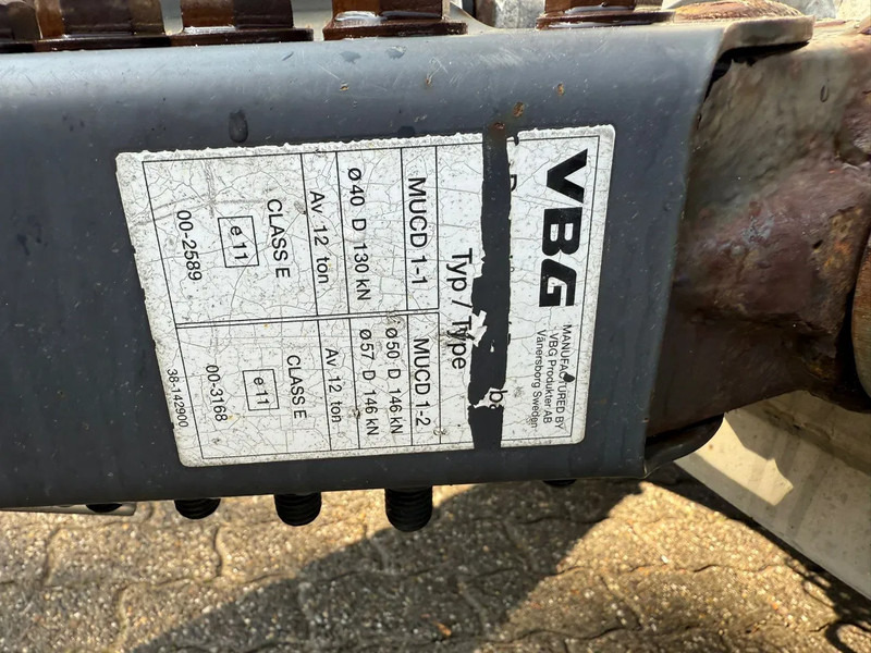 نصف مقطورة صهريج Magyar VM Tarm 19.000L RVS/INOX Melk/Milk/Milch Food 3 Rooms Liftas: صورة 20