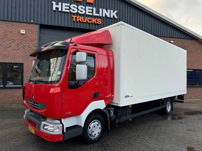 Renault Midlum 180 DXI Laadkep Airco Zijdeur 123.910KM!! Slaapcabine - شاحنة هيكل كابينة: صورة 1 Renault Midlum 180 DXI Laadkep Airco Zijdeur 123.910KM!! Slaapcabine - شاحنة هيكل كابينة: صورة 1