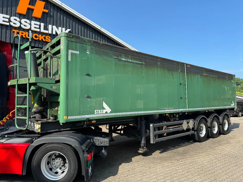 Stas S300CX 50m3 Vol alu Klep/Deuren Liftachse SAF Scheibenbremsen - قلابة نصف مقطورة نصف مقطورة قلابة: صورة 1 Stas S300CX 50m3 Vol alu Klep/Deuren Liftachse SAF Scheibenbremsen - قلابة نصف مقطورة نصف مقطورة قلابة: صورة 1