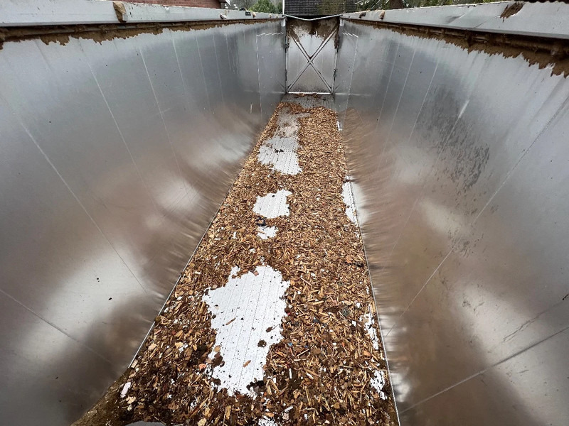 نصف مقطورة مباشرة kraker CF-Z 100m3 Cargo Floor 10MM Hydraulische klep+afdekkleppen: صورة 12