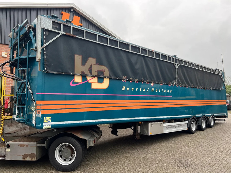 Kraker CF-Z 100m3 Cargo Floor 10MM Hydraulische klep+afdekkleppen - نصف مقطورة مباشرة: صورة 1 Kraker CF-Z 100m3 Cargo Floor 10MM Hydraulische klep+afdekkleppen - نصف مقطورة مباشرة: صورة 1
