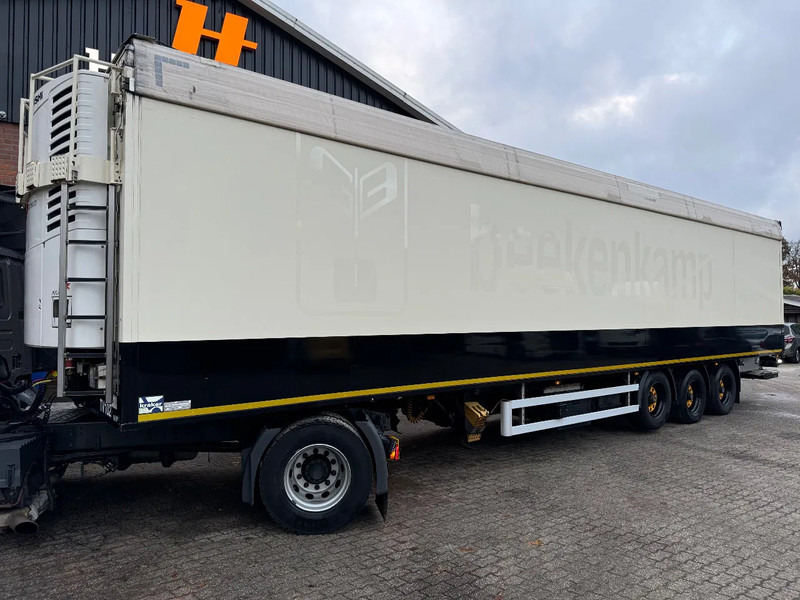 Kraker ISO 92m3 Walkingfloor + Koeloplegger Tiefkuhl Liftachse Top condition - نصف مقطورة مباشرة: صورة 1 Kraker ISO 92m3 Walkingfloor + Koeloplegger Tiefkuhl Liftachse Top condition - نصف مقطورة مباشرة: صورة 1