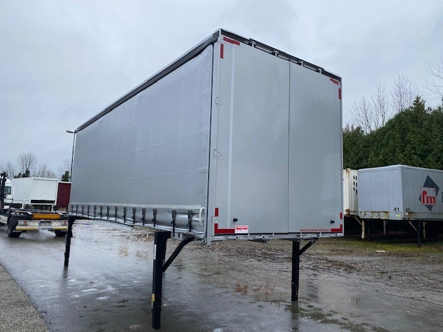 Krone BDF-System 7.450 mm lang, LACK NEU in weißaluminium - حاوية قابلة للتبديل ستارة جانبية: صورة 2 Krone BDF-System 7.450 mm lang, LACK NEU in weißaluminium - حاوية قابلة للتبديل ستارة جانبية: صورة 2