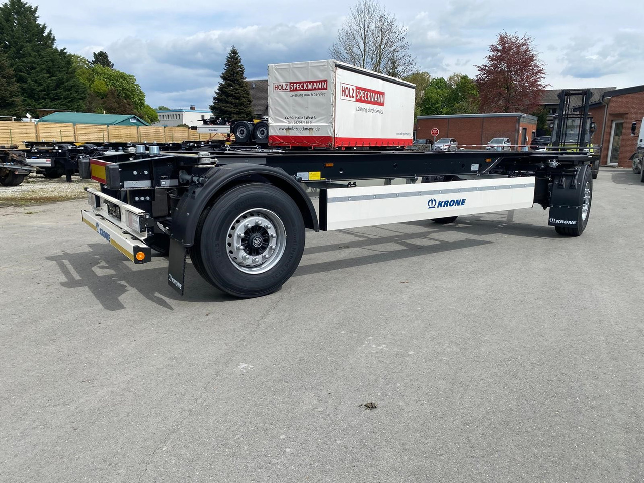 Krone BDF-System, Standard, ohne Zulassung. - مقطورة نقل الحاويات: صورة 2 Krone BDF-System, Standard, ohne Zulassung. - مقطورة نقل الحاويات: صورة 2