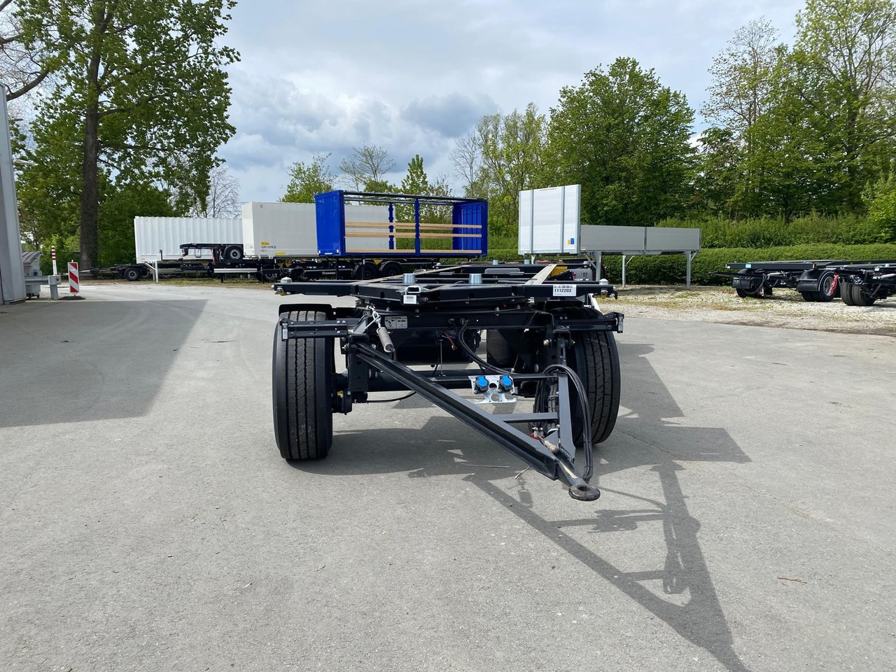 Krone BDF-System, Standard, ohne Zulassung. - مقطورة نقل الحاويات: صورة 5 Krone BDF-System, Standard, ohne Zulassung. - مقطورة نقل الحاويات: صورة 5