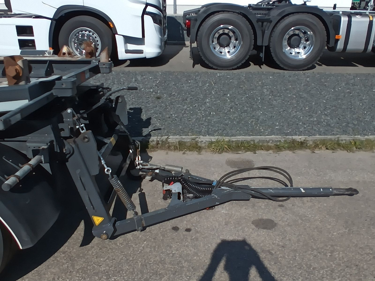 مقطورة هوك ليفت/ لود لوجر Hüffermann 2-A VARIO-CARRIER VERZINKT SAFETYFIX Reifen/TÜV: صورة 14