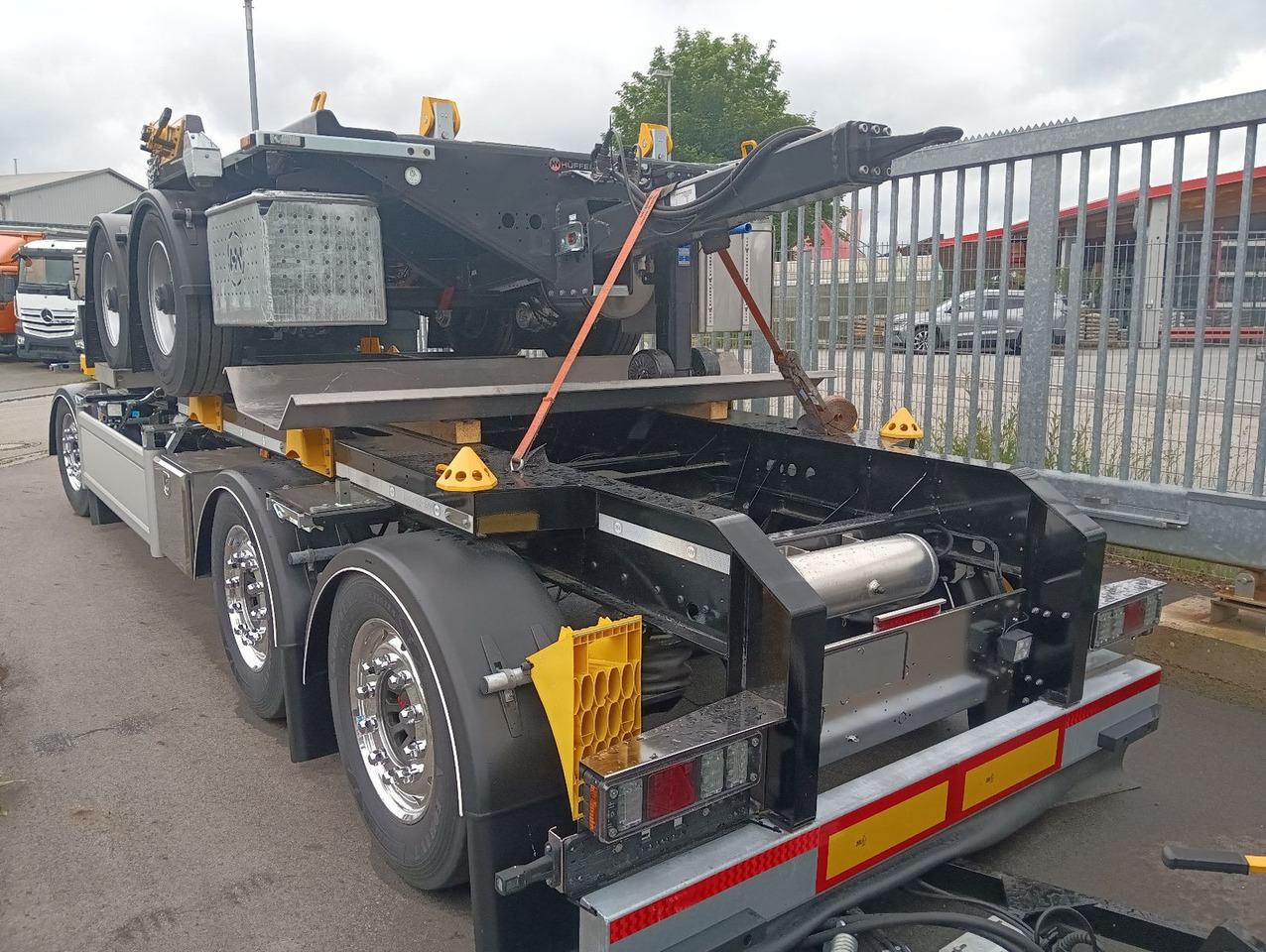 Hüffermann 3-A VARIO-CARRIER SAF NEU VERZINKT LiftAlufelgen - مقطورة هوك ليفت/ لود لوجر: صورة 2 Hüffermann 3-A VARIO-CARRIER SAF NEU VERZINKT LiftAlufelgen - مقطورة هوك ليفت/ لود لوجر: صورة 2