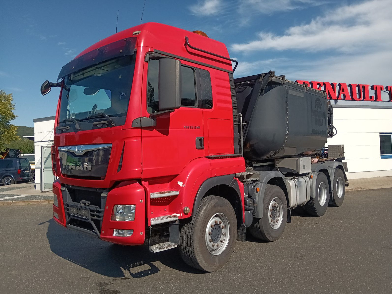MAN TGS 35:480 8x4BL MEILLER ISO-Teerbirne RETARDER - شاحنة قلاب: صورة 1 MAN TGS 35:480 8x4BL MEILLER ISO-Teerbirne RETARDER - شاحنة قلاب: صورة 1