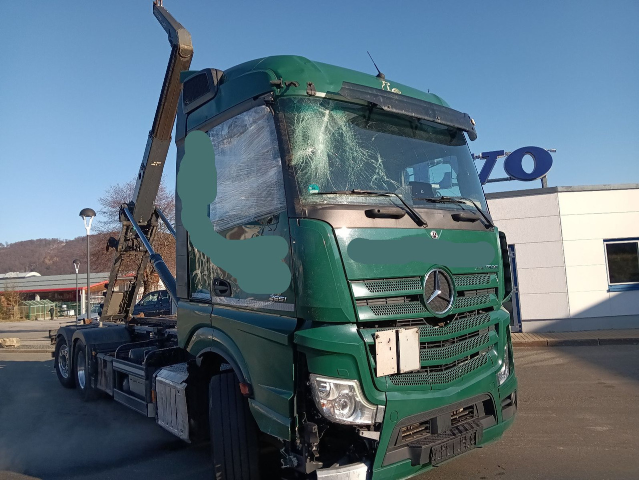 Mercedes-Benz ACTROS 2651 MP5 6x2 MEILLER RETARDER LENKACHS - شاحنة ذات خطاف: صورة 4 Mercedes-Benz ACTROS 2651 MP5 6x2 MEILLER RETARDER LENKACHS - شاحنة ذات خطاف: صورة 4