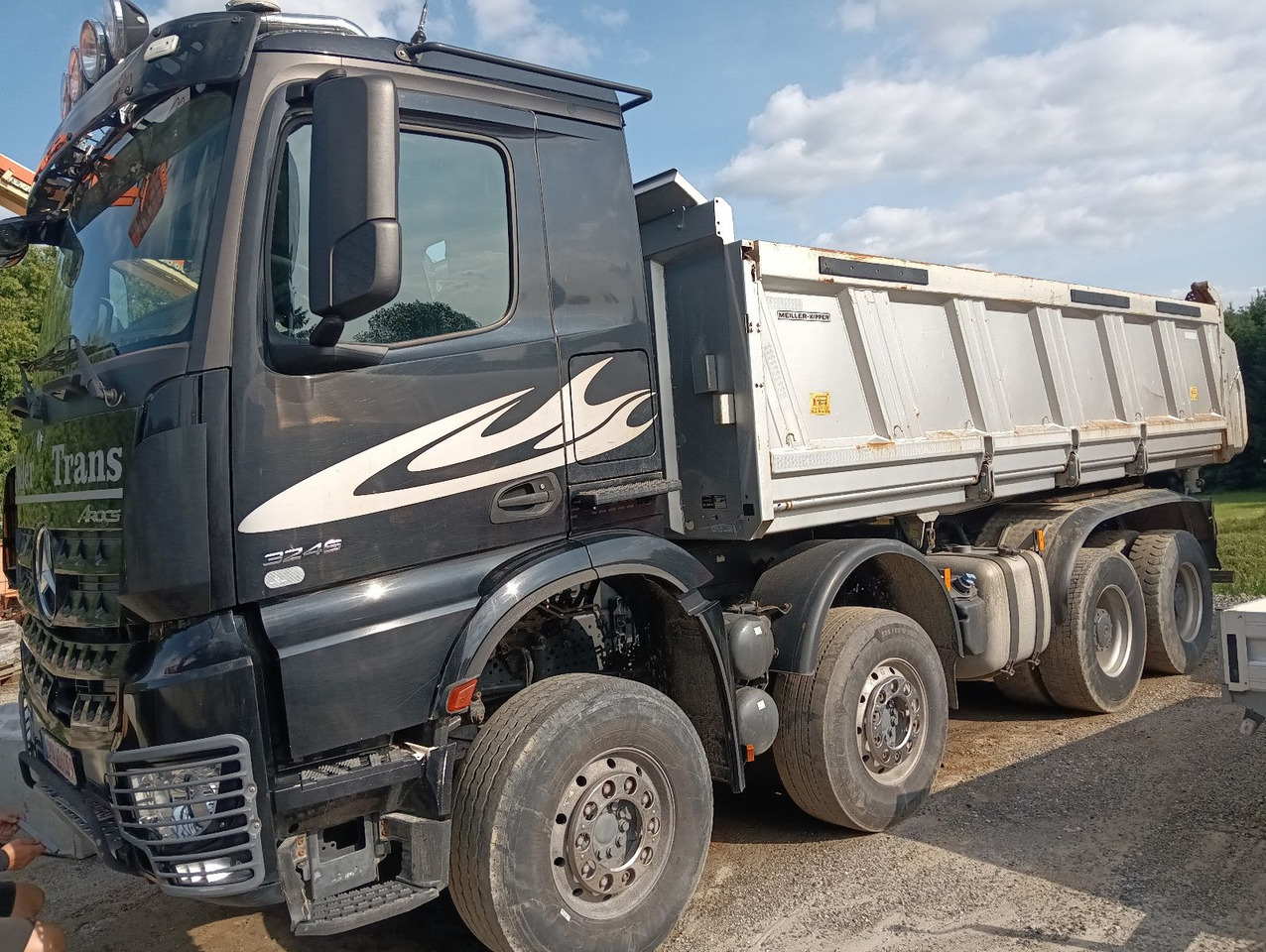 Mercedes-Benz AROCS 3246 8x4 MEILLER 3-Seiten Bordmatic SCHALT - شاحنة قلاب: صورة 5 Mercedes-Benz AROCS 3246 8x4 MEILLER 3-Seiten Bordmatic SCHALT - شاحنة قلاب: صورة 5