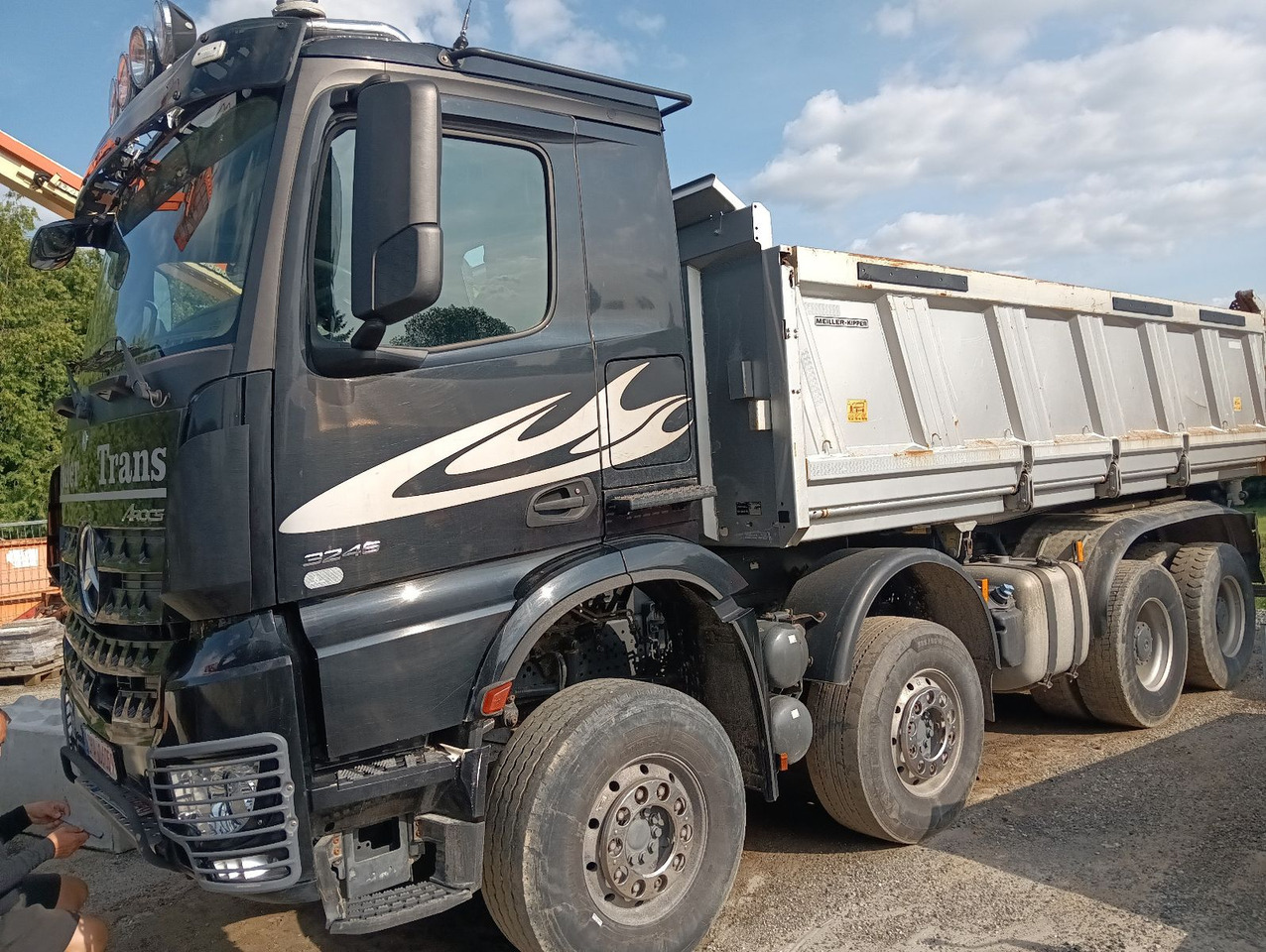 Mercedes-Benz AROCS 3246 8x4 MEILLER 3-Seiten Bordmatic SCHALT - شاحنة قلاب: صورة 1 Mercedes-Benz AROCS 3246 8x4 MEILLER 3-Seiten Bordmatic SCHALT - شاحنة قلاب: صورة 1
