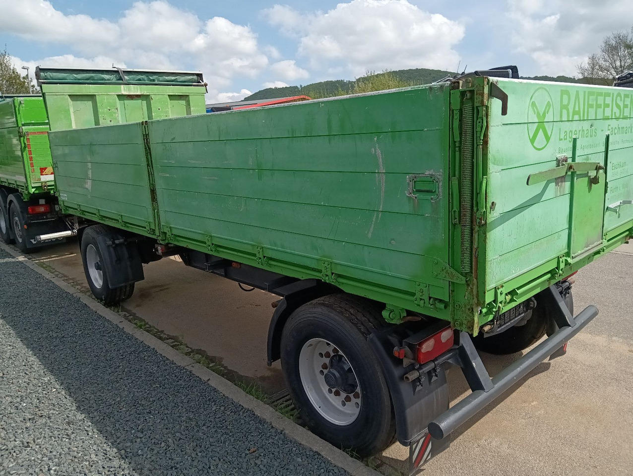 Meusburger 2-A 3-Seitenkipper 16m3 Getreide Alufelgen 4,6t - مقطورة قلاب: صورة 5 Meusburger 2-A 3-Seitenkipper 16m3 Getreide Alufelgen 4,6t - مقطورة قلاب: صورة 5