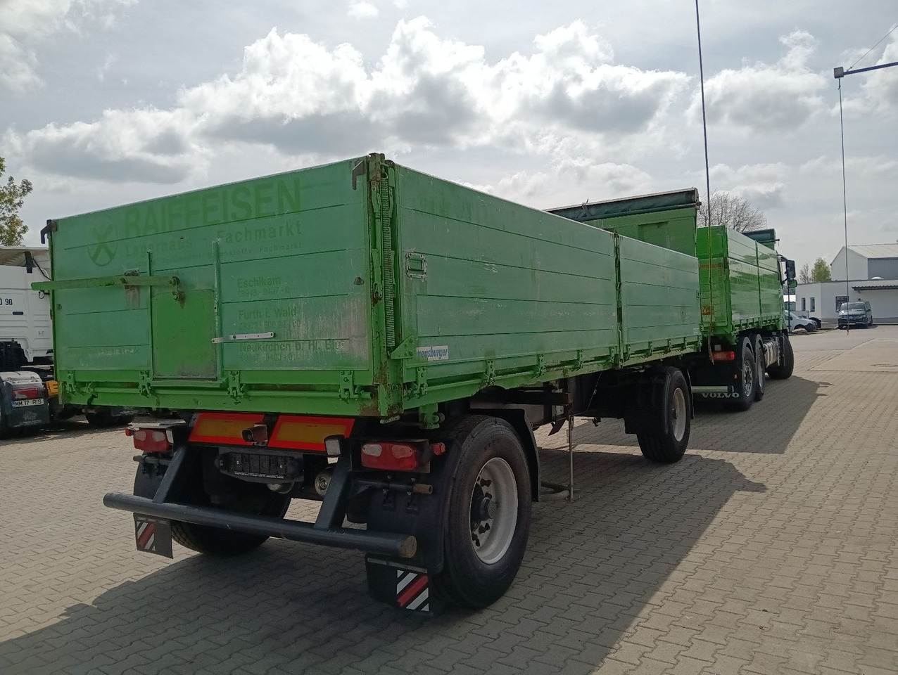 Meusburger 2-A 3-Seitenkipper 16m3 Getreide Alufelgen 4,6t - مقطورة قلاب: صورة 2 Meusburger 2-A 3-Seitenkipper 16m3 Getreide Alufelgen 4,6t - مقطورة قلاب: صورة 2