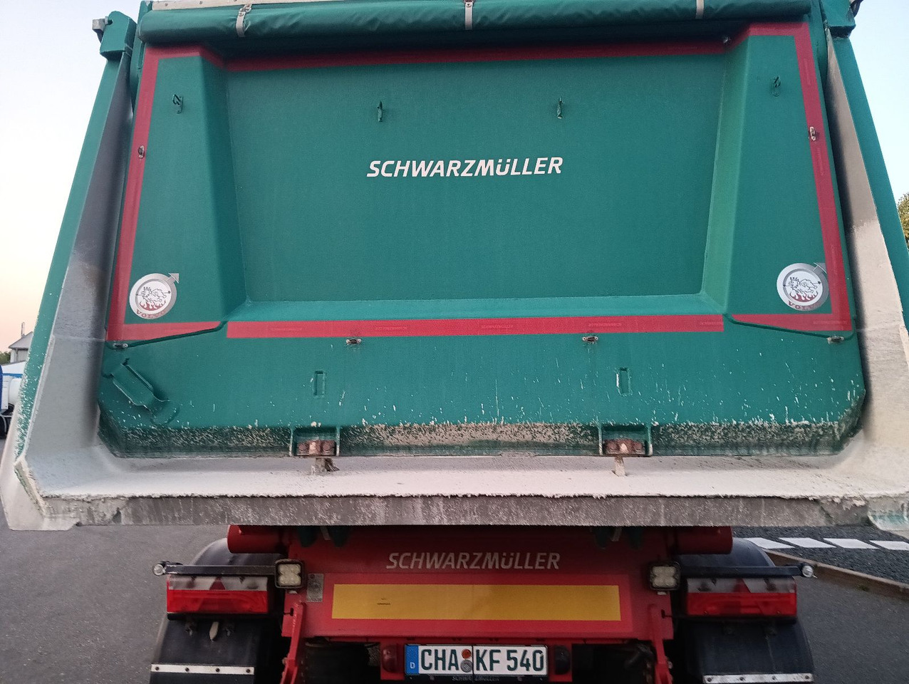 قلابة نصف مقطورة نصف مقطورة قلابة Schwarzmüller 3-A Alumulde ALCOA 27m3 SAF Lift 5,4t el.Verdeck: صورة 20