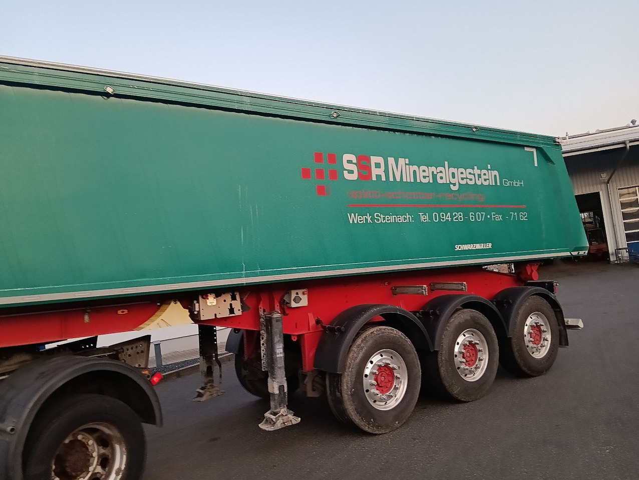 قلابة نصف مقطورة نصف مقطورة قلابة Schwarzmüller 3-A Alumulde ALCOA 27m3 SAF Lift 5,4t el.Verdeck: صورة 10