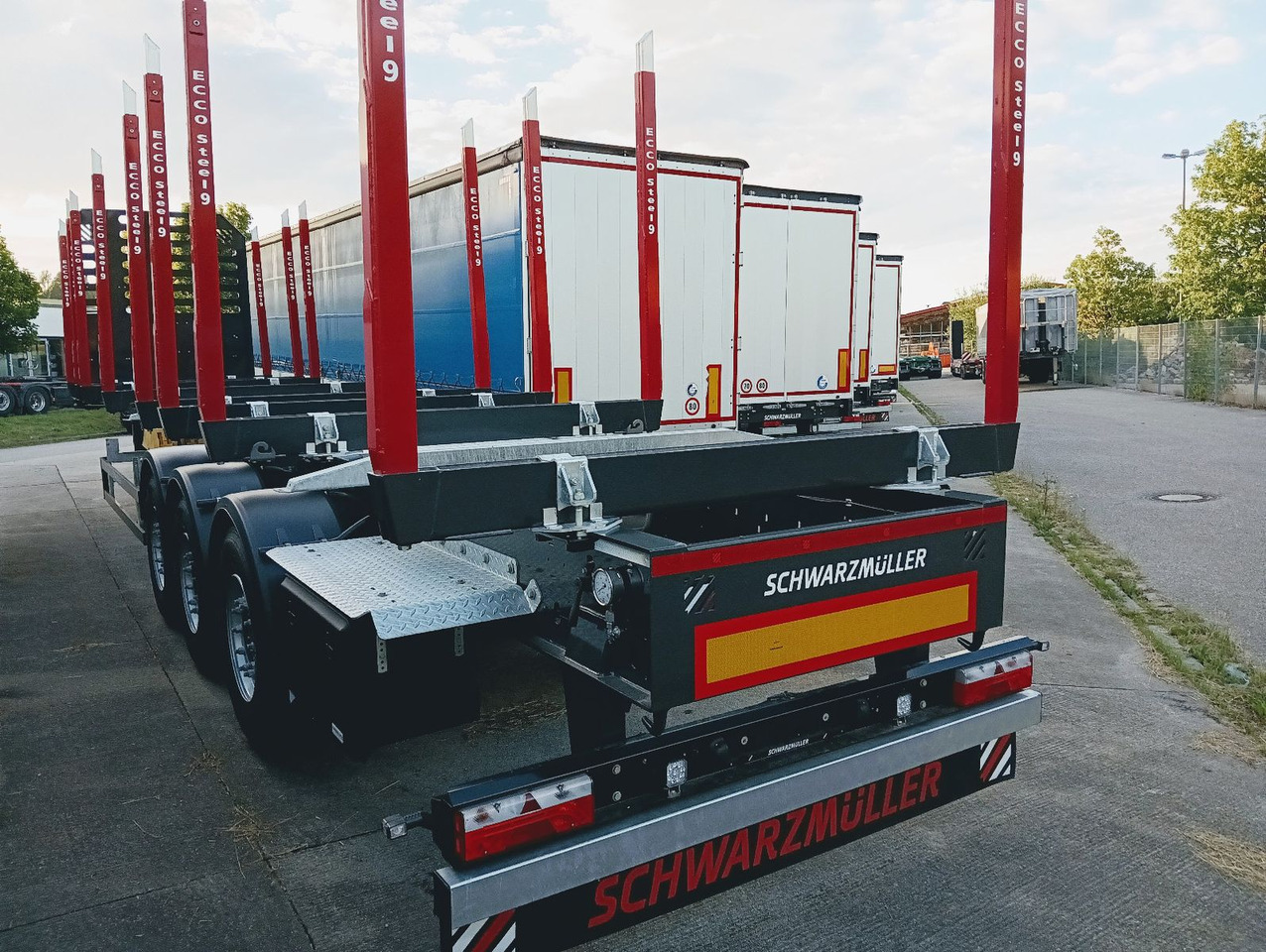 Schwarzmüller 3-A Rungensattel 8xRungSchemel 5800kg NEU sofort Schwarzmüller 3-A Rungensattel 8xRungSchemel 5800kg NEU sofort - نصف مقطورة اخشاب: صورة 5 Schwarzmüller 3-A Rungensattel 8xRungSchemel 5800kg NEU sofort Schwarzmüller 3-A Rungensattel 8xRungSchemel 5800kg NEU sofort - نصف مقطورة اخشاب: صورة 5