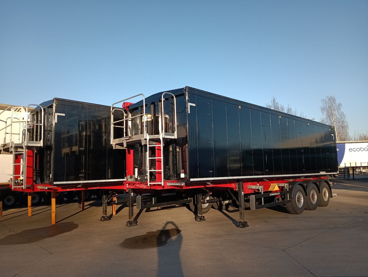 Schwarzmüller K-Serie ALU 54m3 Getreide Nur 69.340km 6250kg - قلابة نصف مقطورة نصف مقطورة قلابة: صورة 1 Schwarzmüller K-Serie ALU 54m3 Getreide Nur 69.340km 6250kg - قلابة نصف مقطورة نصف مقطورة قلابة: صورة 1