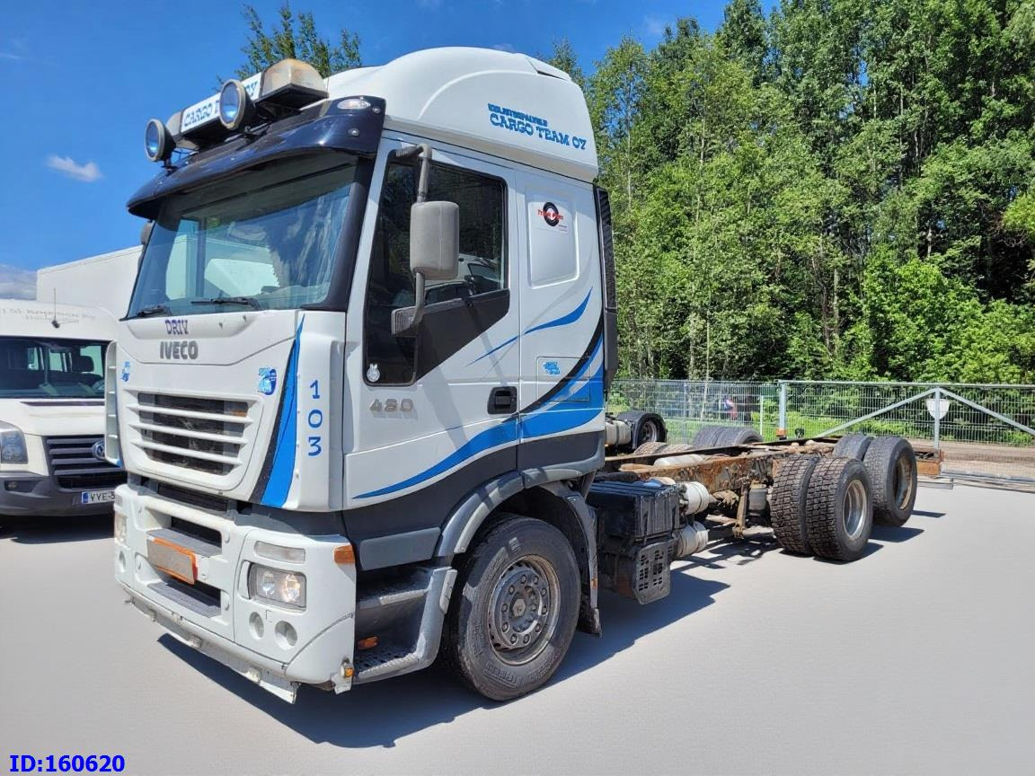 IVECO Stralis 480 6x2 Manual - شاحنة هيكل كابينة: صورة 1 IVECO Stralis 480 6x2 Manual - شاحنة هيكل كابينة: صورة 1