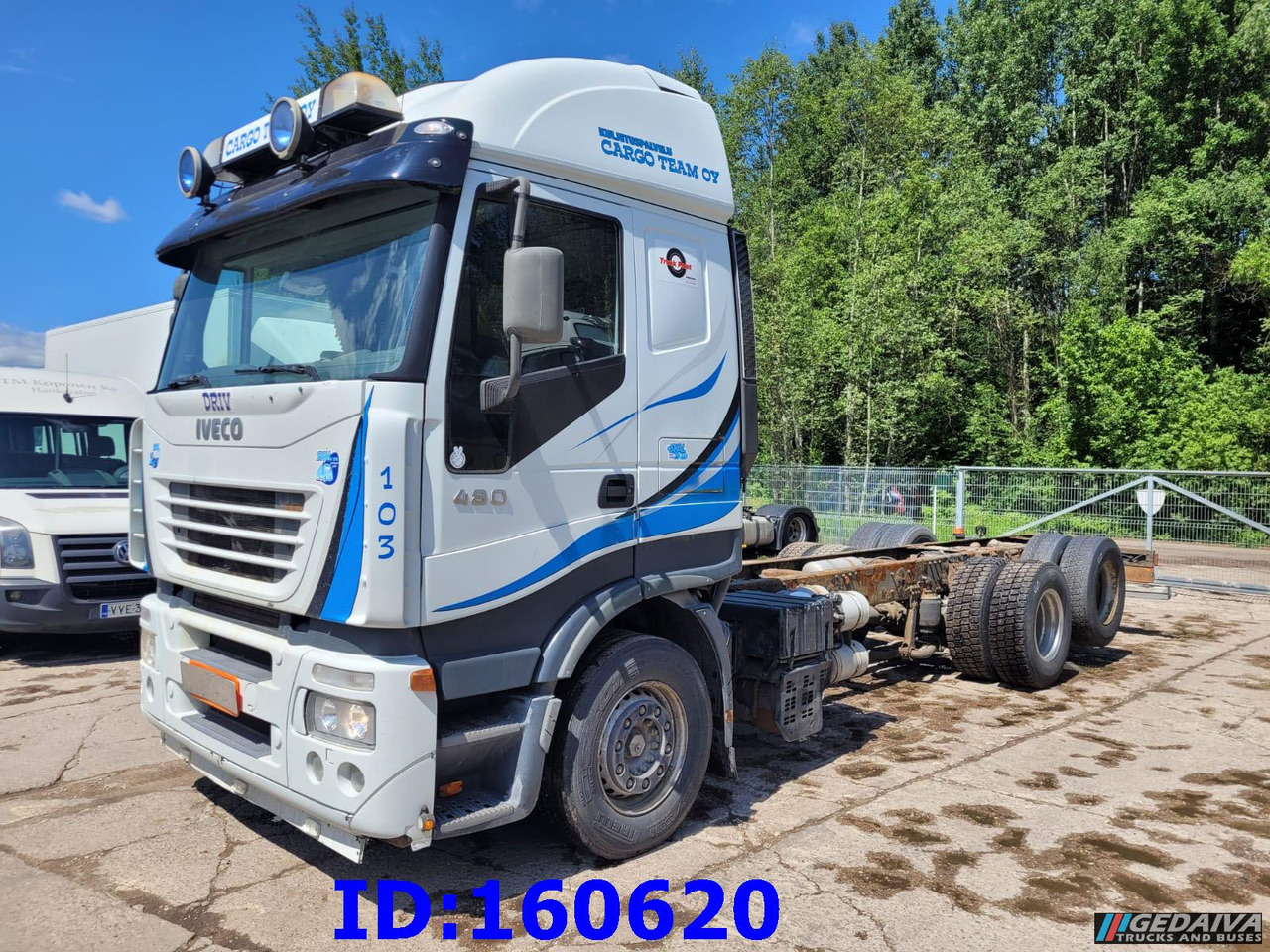IVECO Stralis 480 6x2 Manual - شاحنة هيكل كابينة: صورة 1 IVECO Stralis 480 6x2 Manual - شاحنة هيكل كابينة: صورة 1
