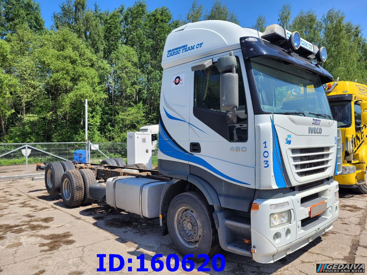 IVECO Stralis 480 6x2 Manual - شاحنة هيكل كابينة: صورة 3 IVECO Stralis 480 6x2 Manual - شاحنة هيكل كابينة: صورة 3