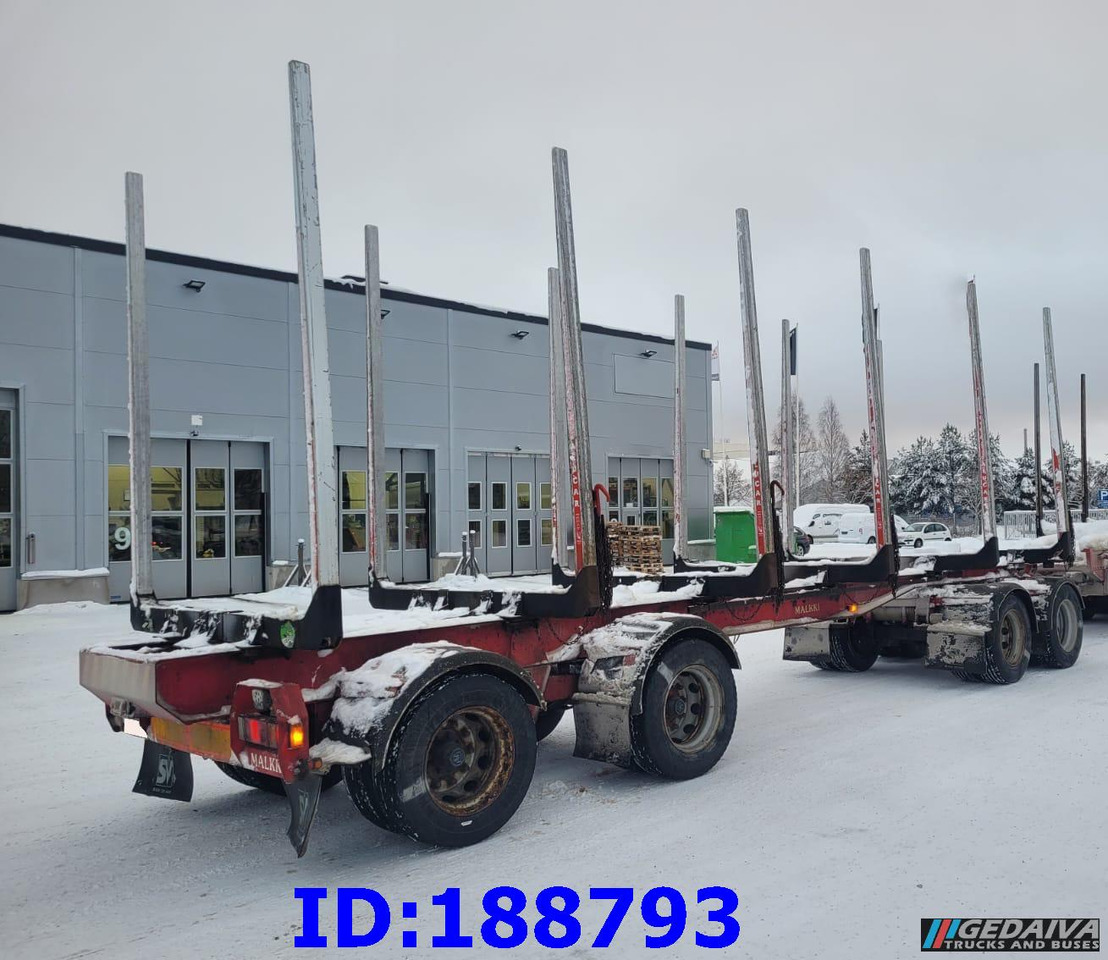 MALKKI RJ4-10200 - 4 Axles - مقطورة اخشاب: صورة 2 MALKKI RJ4-10200 - 4 Axles - مقطورة اخشاب: صورة 2