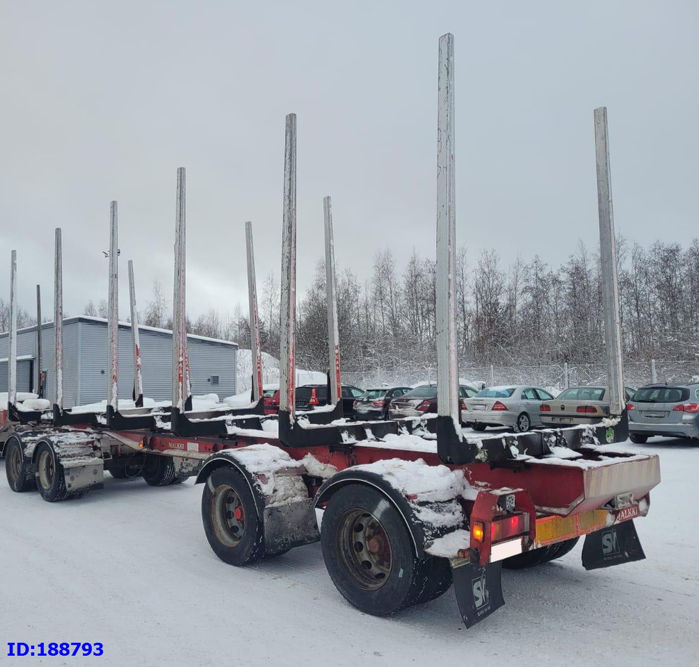 MALKKI RJ4-10200 - 4 Axles - مقطورة اخشاب: صورة 4 MALKKI RJ4-10200 - 4 Axles - مقطورة اخشاب: صورة 4