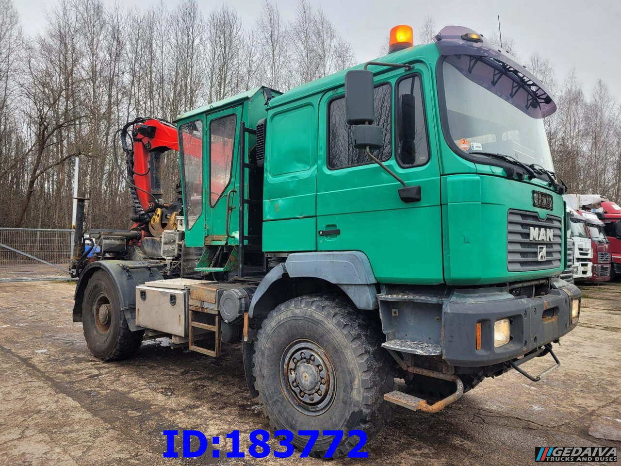 MAN 18.410 4x4 + Epsilon Palfinger SRX39 - شاحنة قطع الأشجار, شاحنة كرين: صورة 4 MAN 18.410 4x4 + Epsilon Palfinger SRX39 - شاحنة قطع الأشجار, شاحنة كرين: صورة 4