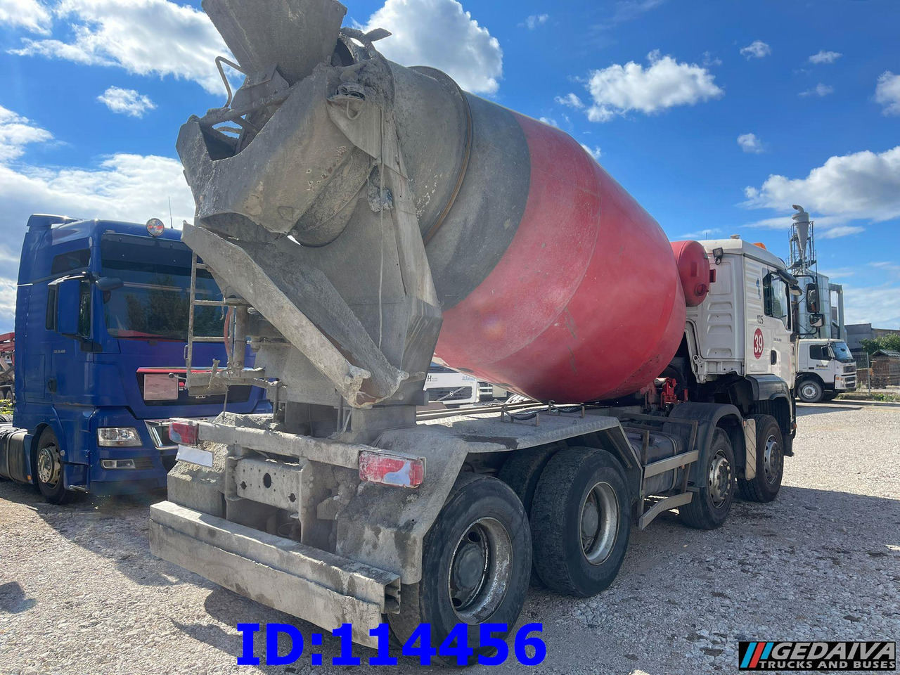 MAN TGA 35.480 8X4 8m3 Manual - شاحنة خلاطة خرسانة: صورة 4 MAN TGA 35.480 8X4 8m3 Manual - شاحنة خلاطة خرسانة: صورة 4