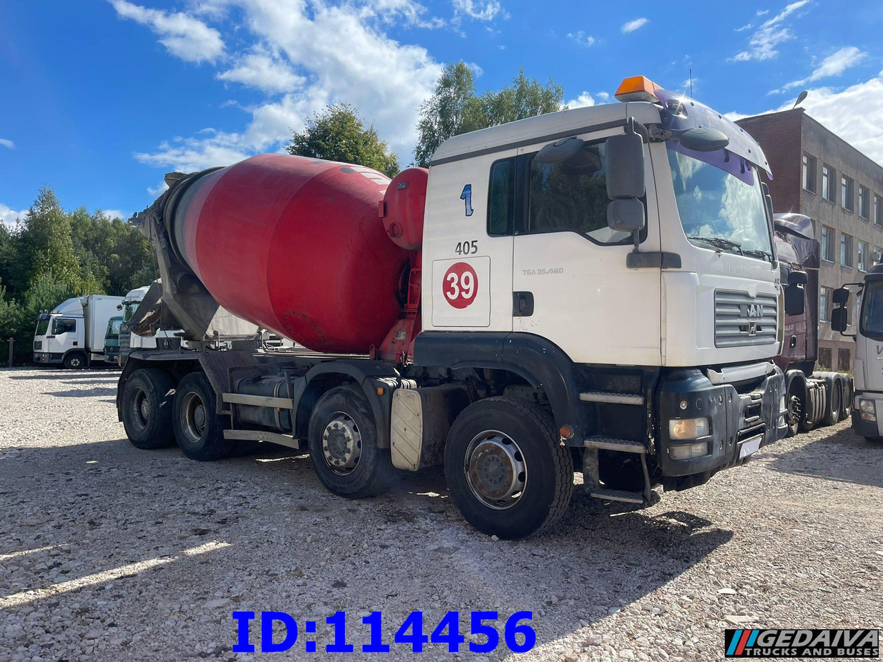 MAN TGA 35.480 8X4 8m3 Manual - شاحنة خلاطة خرسانة: صورة 2 MAN TGA 35.480 8X4 8m3 Manual - شاحنة خلاطة خرسانة: صورة 2