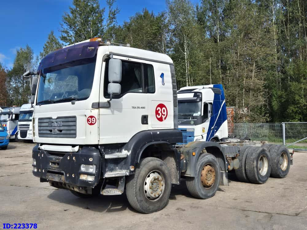 MAN TGA 35.480 8X4 - Full steel - Manual - شاحنة هيكل كابينة: صورة 1 MAN TGA 35.480 8X4 - Full steel - Manual - شاحنة هيكل كابينة: صورة 1