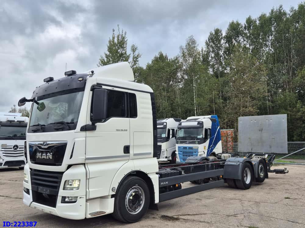 MAN TGX 26.510 WB 5900 6X2 Steering axle - شاحنة هيكل كابينة: صورة 1 MAN TGX 26.510 WB 5900 6X2 Steering axle - شاحنة هيكل كابينة: صورة 1