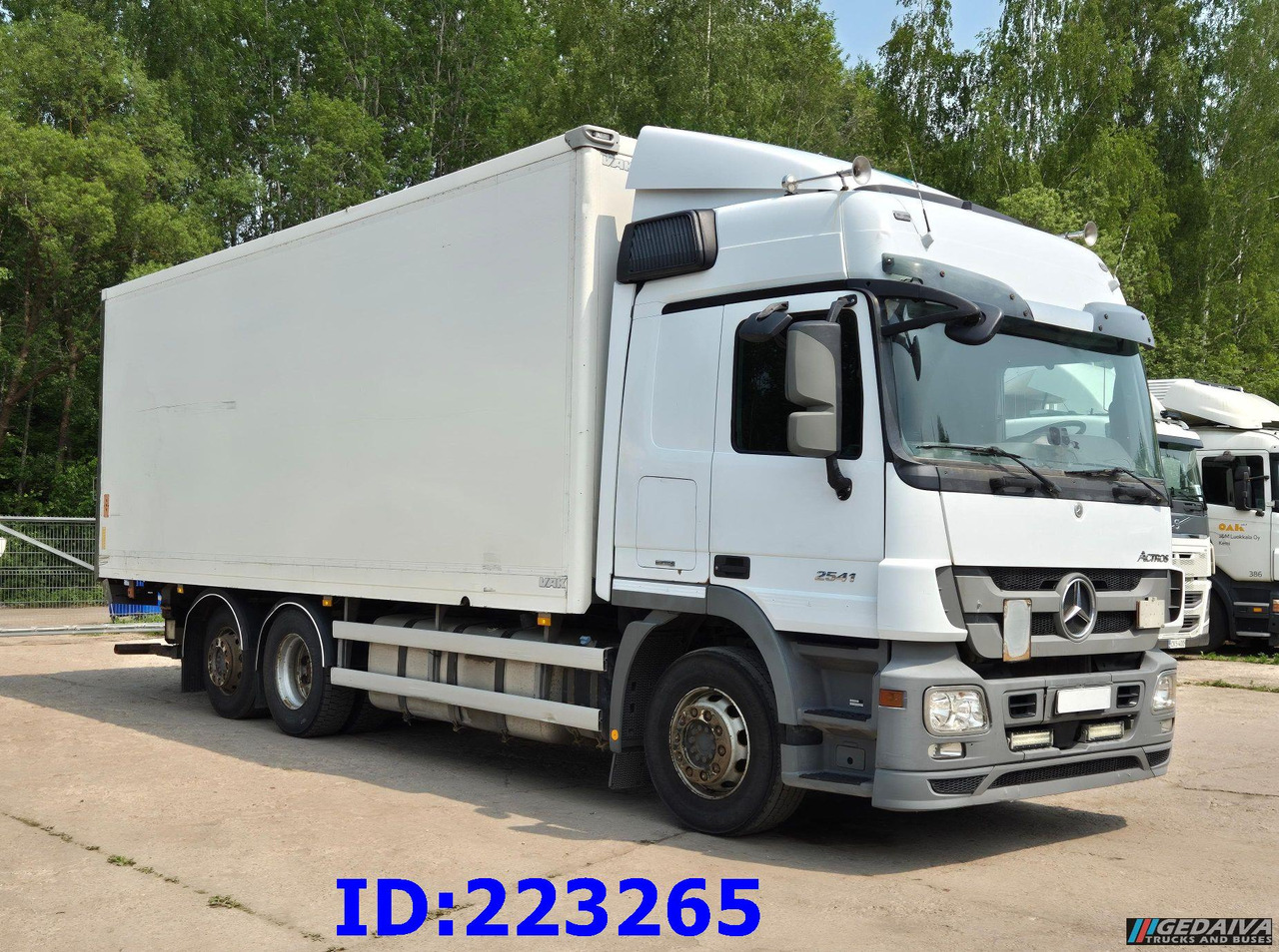 MERCEDES-BENZ Actros 2541 6x2 Retarder Open side box - شاحنة صندوق متساوي: صورة 3 MERCEDES-BENZ Actros 2541 6x2 Retarder Open side box - شاحنة صندوق متساوي: صورة 3