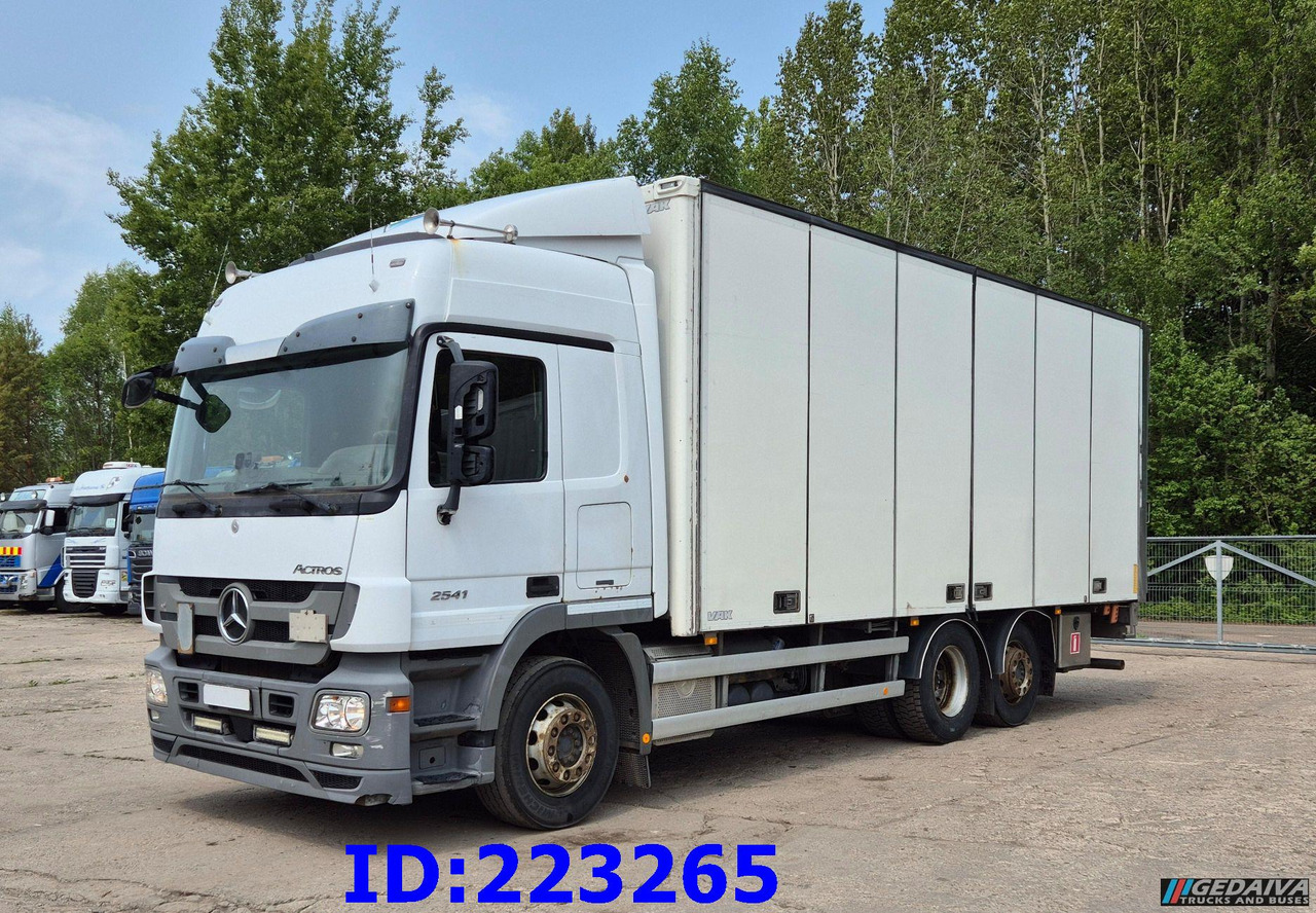 MERCEDES-BENZ Actros 2541 6x2 Retarder Open side box - شاحنة صندوق متساوي: صورة 1 MERCEDES-BENZ Actros 2541 6x2 Retarder Open side box - شاحنة صندوق متساوي: صورة 1