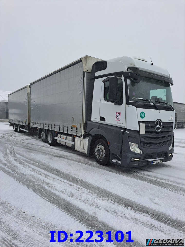 MERCEDES-BENZ Actros 2542 6x2 Euro6 + trailer - شاحنة ستارة: صورة 3 MERCEDES-BENZ Actros 2542 6x2 Euro6 + trailer - شاحنة ستارة: صورة 3