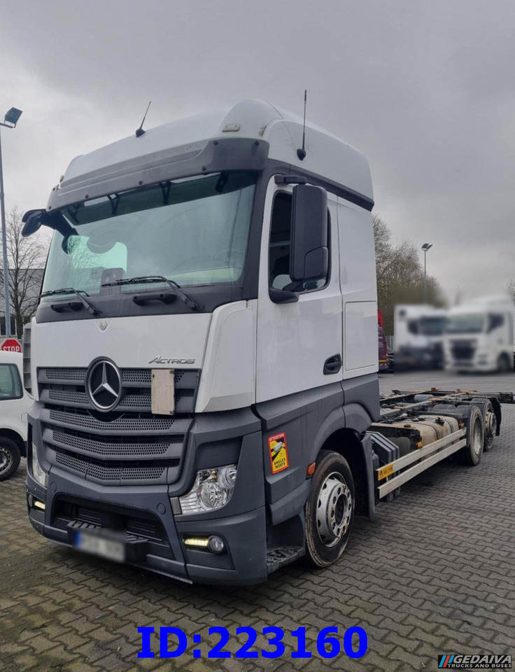 MERCEDES-BENZ Actros 2542 BDF Euro6 - شاحنة هيكل كابينة: صورة 1 MERCEDES-BENZ Actros 2542 BDF Euro6 - شاحنة هيكل كابينة: صورة 1