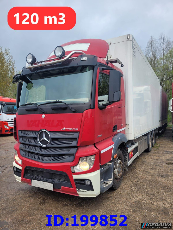 MERCEDES-BENZ Actros 2551 6x2 Euro5 + tilt trailer - شاحنة مقفلة: صورة 5 MERCEDES-BENZ Actros 2551 6x2 Euro5 + tilt trailer - شاحنة مقفلة: صورة 5