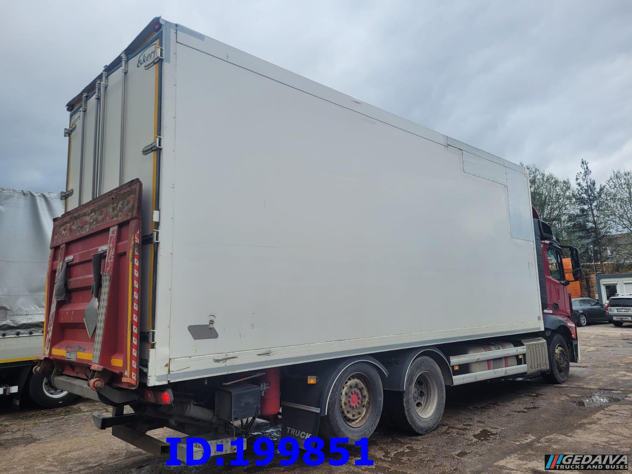 MERCEDES-BENZ Actros 2551 6x2 Euro5 - شاحنة مقفلة: صورة 5 MERCEDES-BENZ Actros 2551 6x2 Euro5 - شاحنة مقفلة: صورة 5