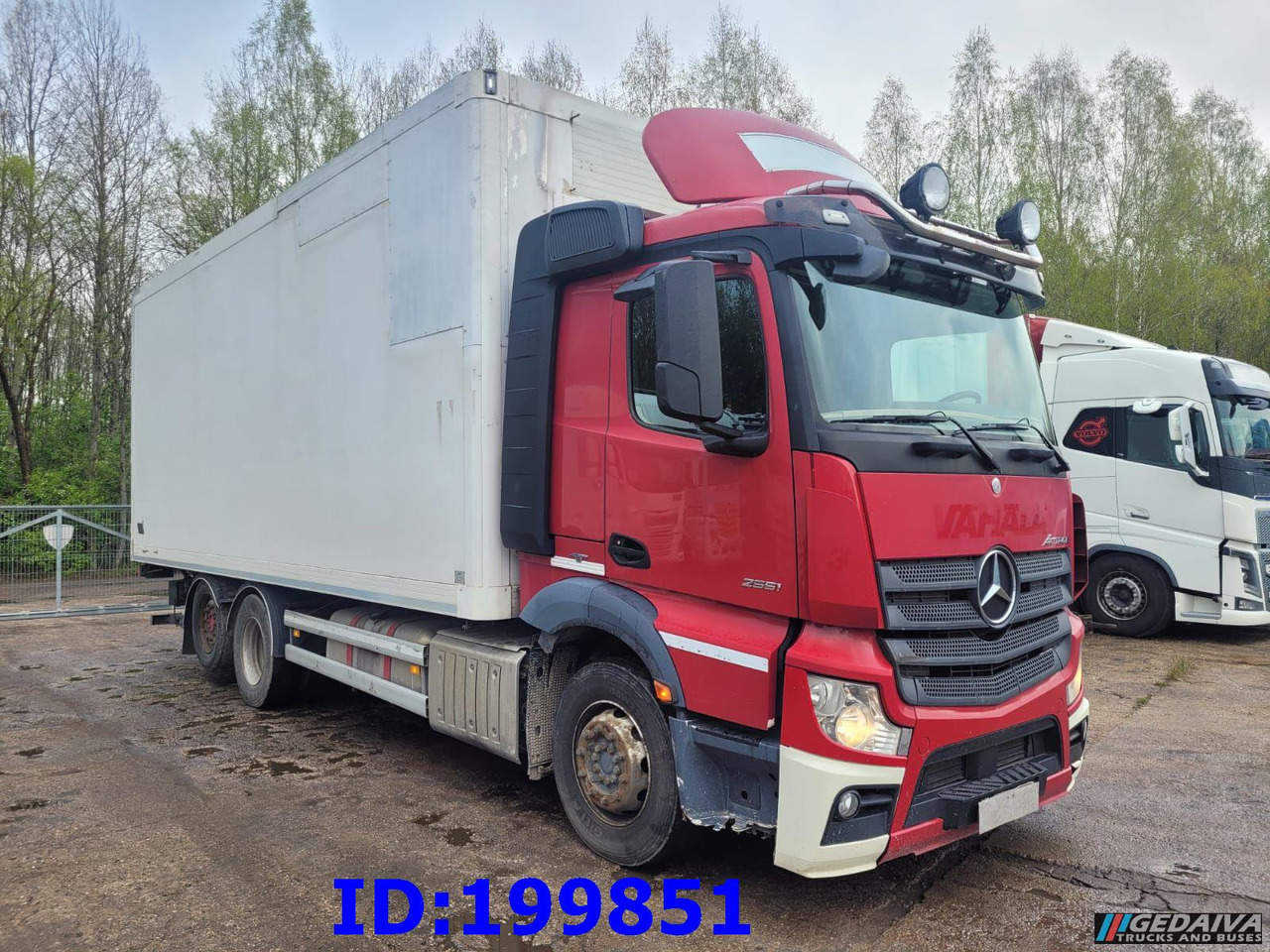MERCEDES-BENZ Actros 2551 6x2 Euro5 - شاحنة مقفلة: صورة 4 MERCEDES-BENZ Actros 2551 6x2 Euro5 - شاحنة مقفلة: صورة 4