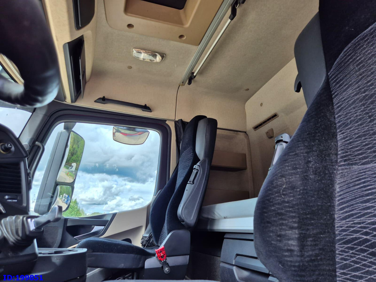 شاحنة مقفلة MERCEDES-BENZ Actros 2551 6x2 Euro5: صورة 14