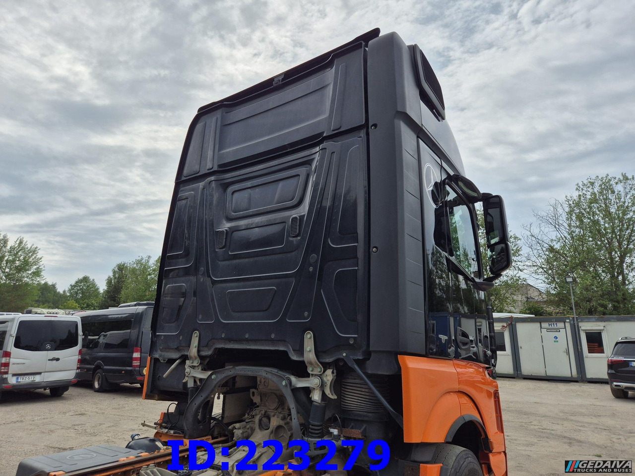 MERCEDES-BENZ Actros 3563 8×4 ( Steering axle) - شاحنة هيكل كابينة: صورة 5 MERCEDES-BENZ Actros 3563 8×4 ( Steering axle) - شاحنة هيكل كابينة: صورة 5