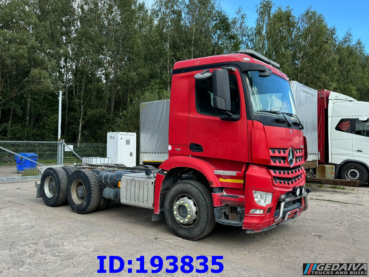 MERCEDES-BENZ Arocs 2840 6x4 Manual Euro6 - شاحنة هيكل كابينة: صورة 4 MERCEDES-BENZ Arocs 2840 6x4 Manual Euro6 - شاحنة هيكل كابينة: صورة 4